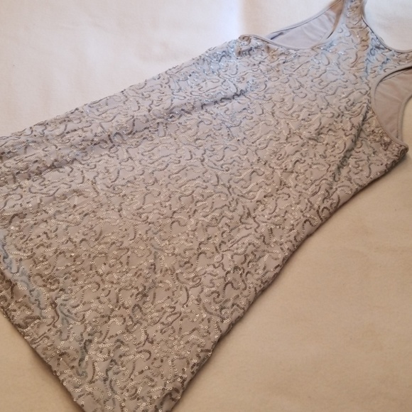 MM Couture Miss Me Sequin Tank Tunic Mini Dress XS - Picture 5 of 7